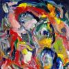 Cuadro 107: Farbenspiel 70x40 (óleo)