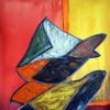 Bild 161: Dreier Blume 60x80 (&Ouml;l)