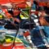 Bild 37: Kubismus 70x50 (Acryl)