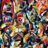 Cuadro 53: Frau im Bild 50x70 (&oacute;leo)