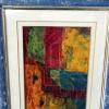Bild 89: 2 Fragende mit Rahmen 50x44 (&Ouml;l)