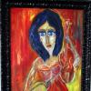 Image 57: Die Geigerin 80x100 Bild (oil)
