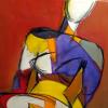 Image 170: Harlekin 40x60 Bild (acrylic)