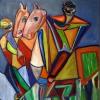 Image 127: Pferde 160x200 (acrylic)