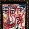 Cuadro 47: Flüsterer 38x45 (óleo)