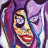 Cuadro 2: Versteckte Frau 50x70 (óleo)