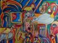 N13 Mutter mit Kind 160x200 oil